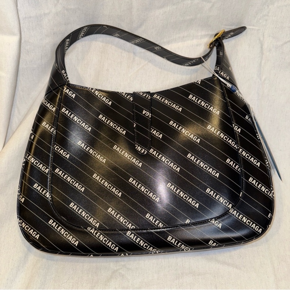 Gucci x Balenciaga Leather Medium Jackie 1961 Hobo - Picture 7 of 12